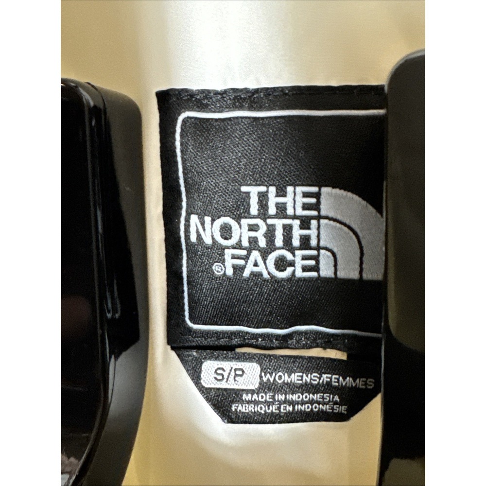 THE NORTH FACE Filled Ivory/Cream Jacket Primaloft Small Full Zip Windwall - Picture 5 of 11